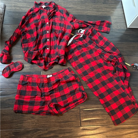 GAP XL/L Buffalo Plaid Flannel Sleep Set - Picture 1 of 6